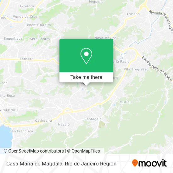 Casa Maria de Magdala map