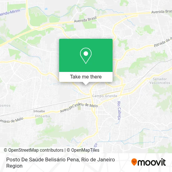 Posto De Saúde Belisário Pena map