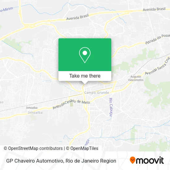 GP Chaveiro Automotivo map