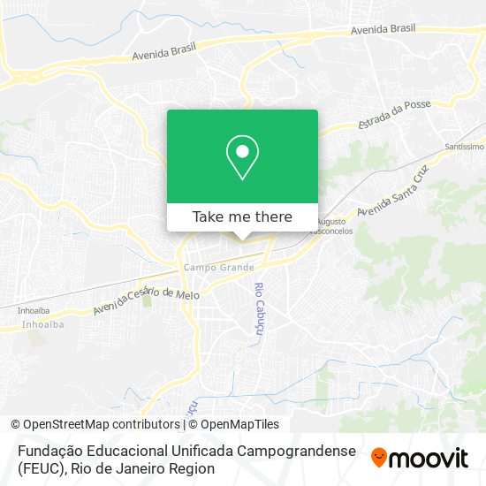 Fundação Educacional Unificada Campograndense (FEUC) map