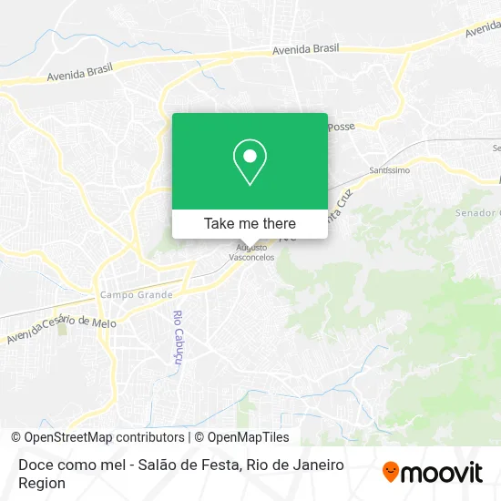 Doce como mel  - Salão de Festa map