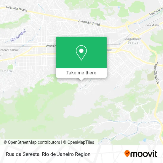 Rua da Seresta map