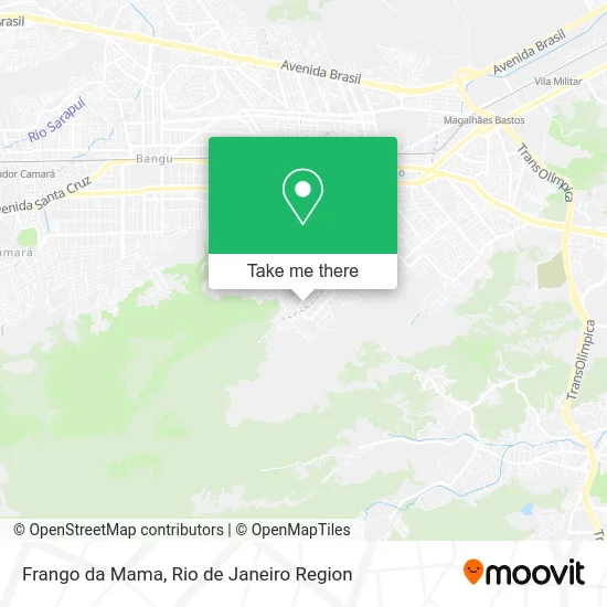 Frango da Mama map