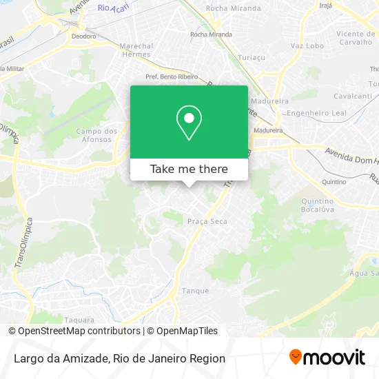 Largo da Amizade map