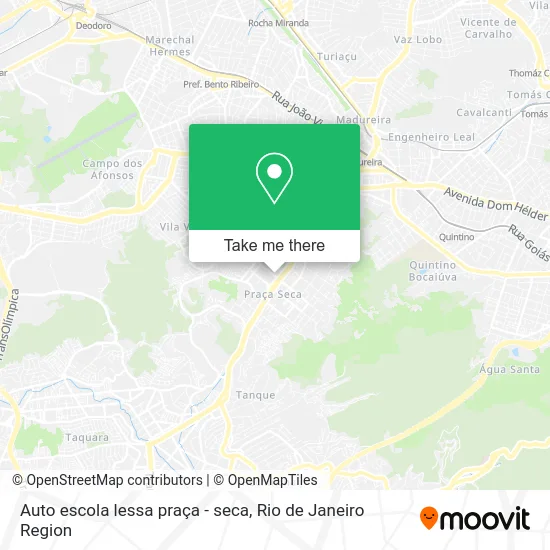 Auto escola lessa praça - seca map
