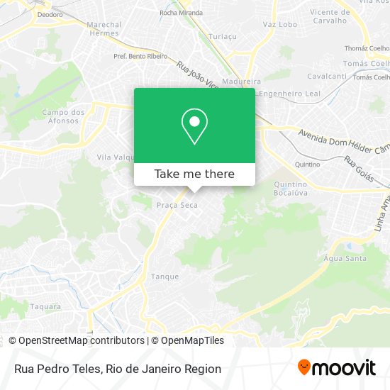 Rua Pedro Teles map