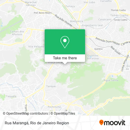 Rua Marangá map
