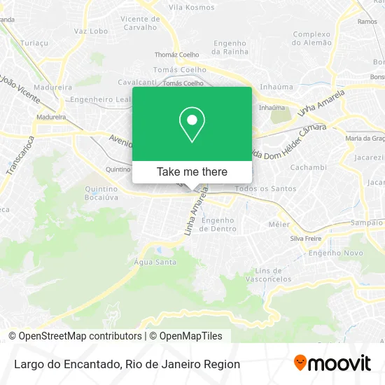 Largo do Encantado map