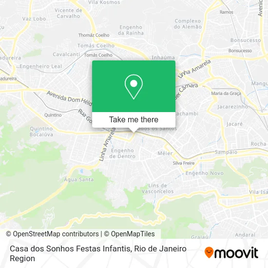 Casa dos Sonhos Festas Infantis map