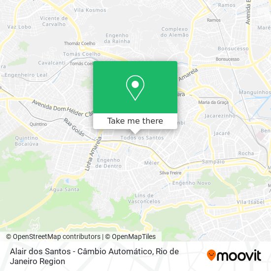 Alair dos Santos - Câmbio Automático map