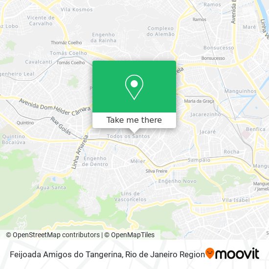 Feijoada Amigos do Tangerina map