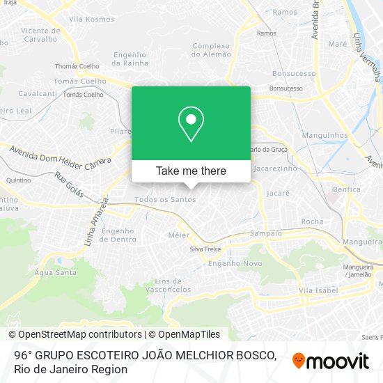 Mapa 96° GRUPO ESCOTEIRO JOÃO MELCHIOR BOSCO