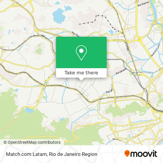 Mapa Match.com Latam