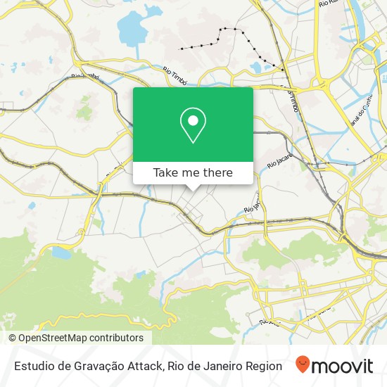 Estudio de Gravação Attack map