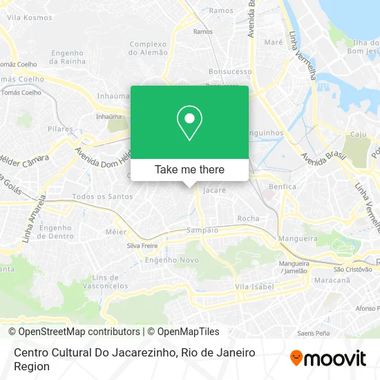 Centro Cultural Do Jacarezinho map