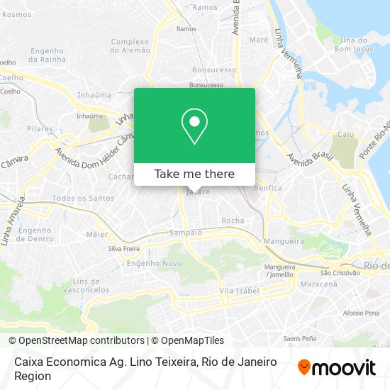 Caixa Economica Ag. Lino Teixeira map