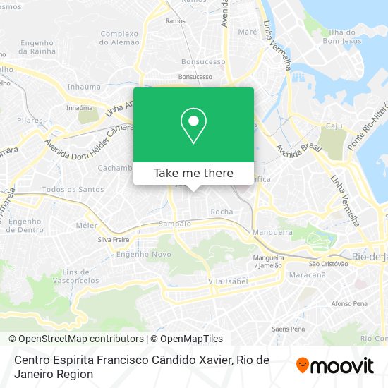 Centro Espirita Francisco Cândido Xavier map