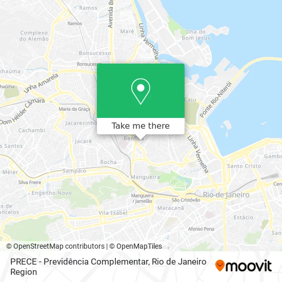 PRECE - Previdência Complementar map