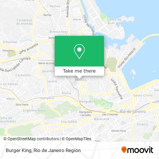 Mapa Burger King