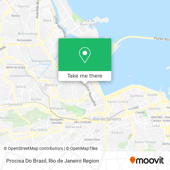 Procisa Do Brasil map