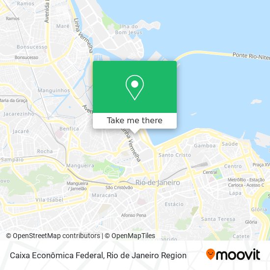 Caixa Econômica Federal map