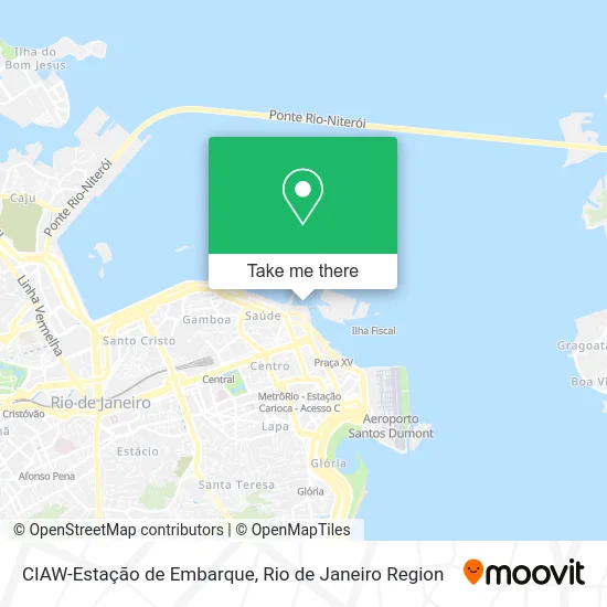 CIAW-Estação de Embarque map