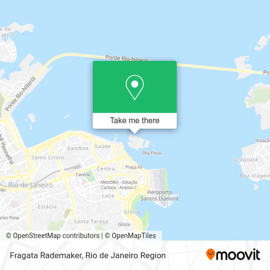 Fragata Rademaker map