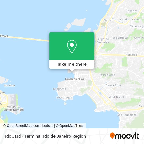 RioCard - Terminal map