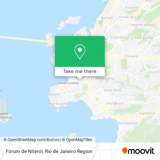 Fórum de Niterói map