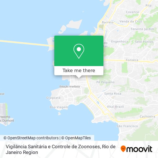 Vigilância Sanitária e Controle de Zoonoses map