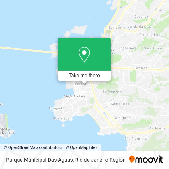 Parque Municipal Das Águas map