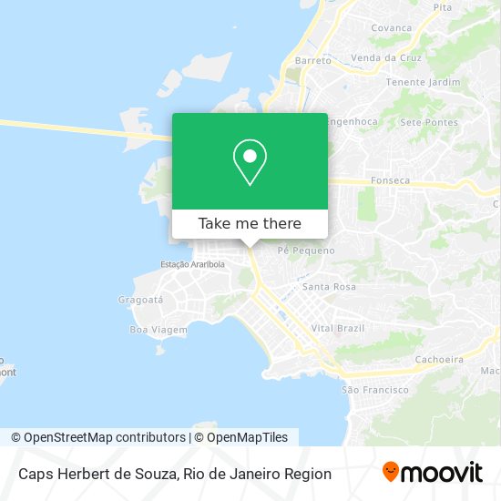 Mapa Caps Herbert de Souza
