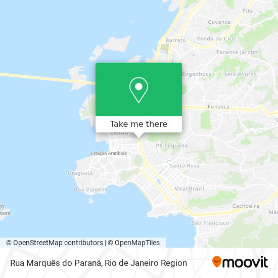 Rua Marquês do Paraná map
