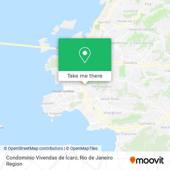 Condomínio Vivendas de Ícaro map