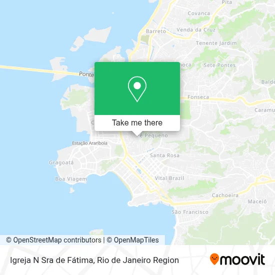 Igreja N Sra de Fátima map