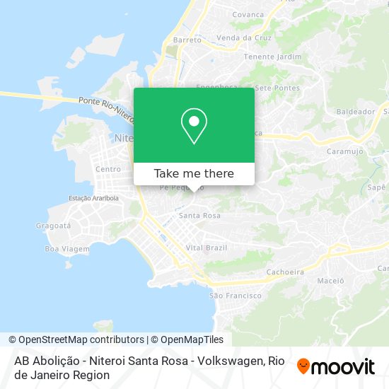 AB Abolição - Niteroi Santa Rosa - Volkswagen map