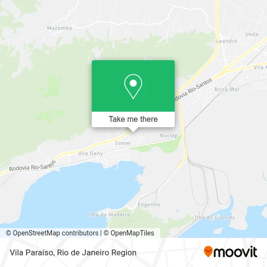 Vila Paraíso map