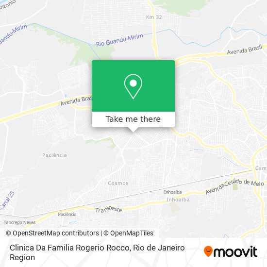 Mapa Clinica  Da Familia Rogerio Rocco