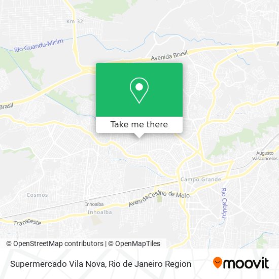 Supermercado Vila Nova map