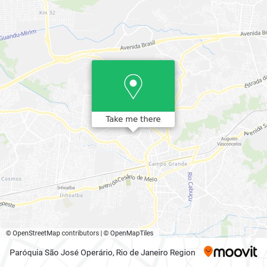 Paróquia São José Operário map