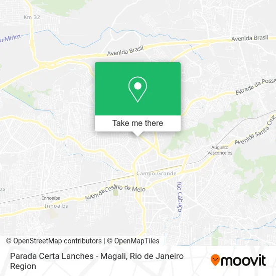 Parada Certa Lanches - Magali map