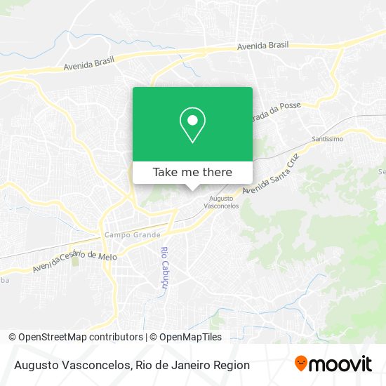 Augusto Vasconcelos map