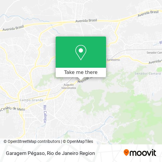 Garagem Pégaso map