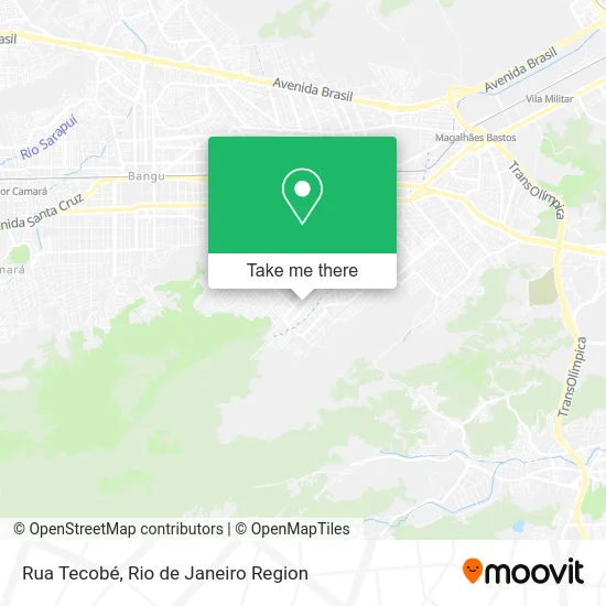 Rua Tecobé map