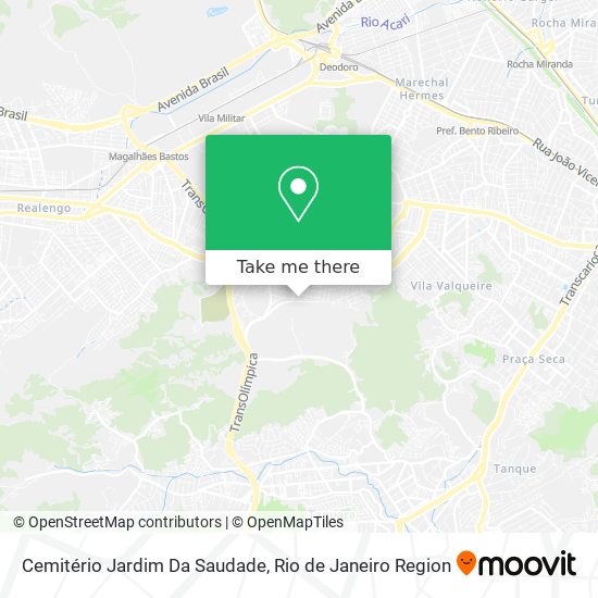 Cemitério Jardim Da Saudade map