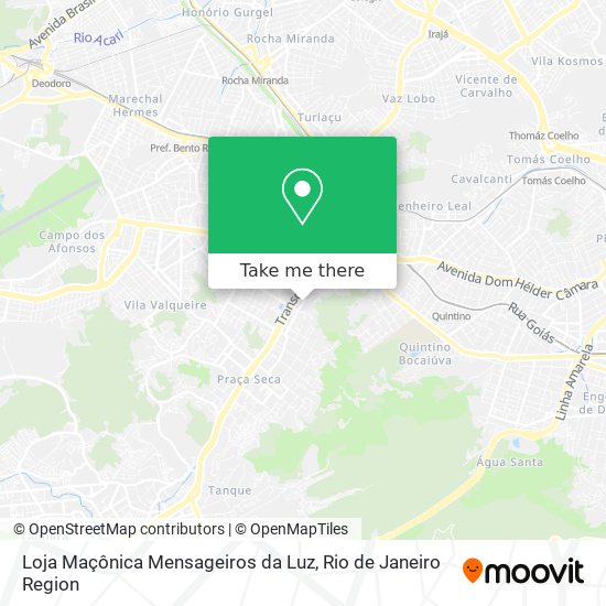 Loja Maçônica Mensageiros da Luz map