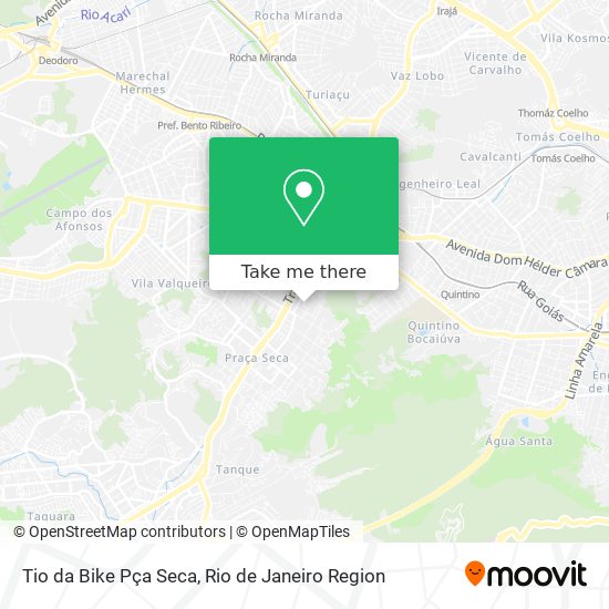 Tio da Bike Pça Seca map