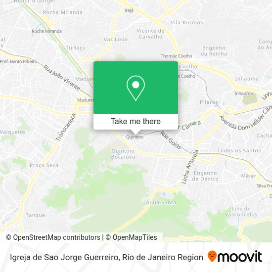 Igreja de Sao Jorge Guerreiro map