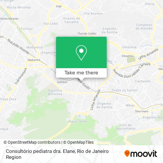 Consultório pediatra dra. Elane map