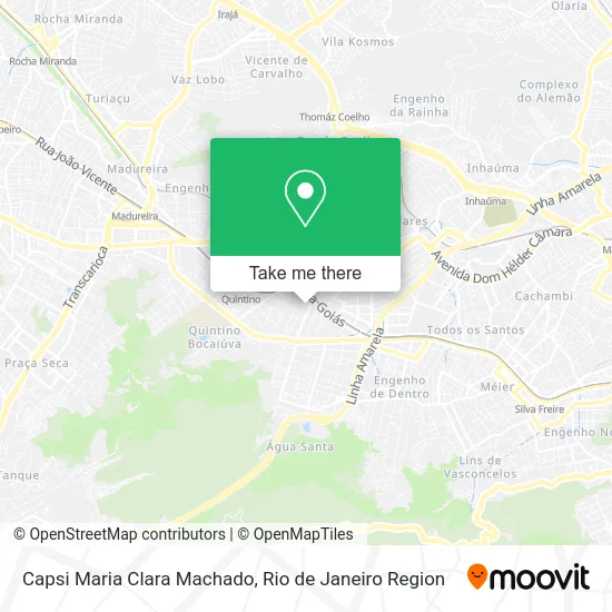 Capsi Maria Clara Machado map
